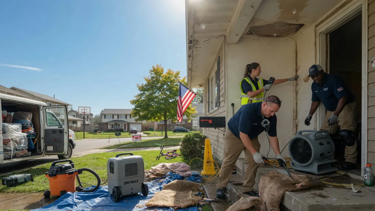 Water Damage Restoration in Depue, IL near me